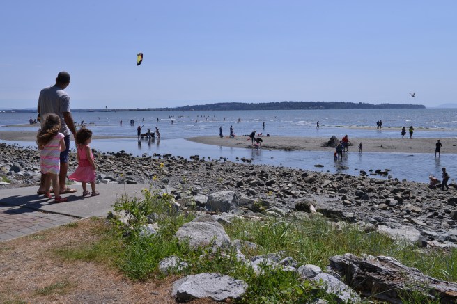 White Rock beach