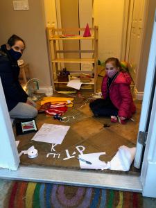 making ketchup and fries costume Galit Lewinski